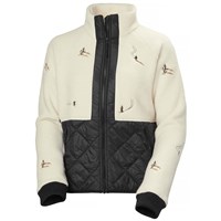 Women's Bliss Hybrid Jacket - Cream Skiers Embroidery