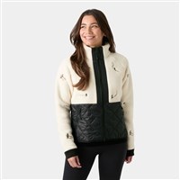 Women's Bliss Hybrid Jacket - Cream Skiers Embroidery