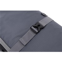 Alpine Rolling Double Ski Bag – Durable Wheeled Gear Bag - Black / Gray