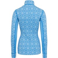 Women's Rose Half Zip Base Layer Top - Ocean