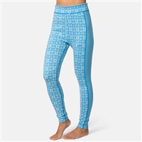 Women's Rose High Waist Base Layer Pants - Ocean