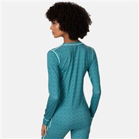 Women's Fryd Long Sleeve Base Layer Top - Peacock