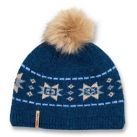Women's Lambswool North Star Pom Beanie