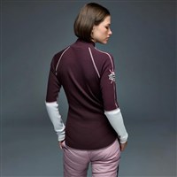 Women's Lucy Longsleeve Mock Neck - Cabernet