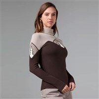 Women's Tracy Mountain Turtleneck - Coffee