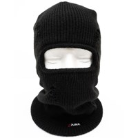 Nordic Earflap Beanie - Black