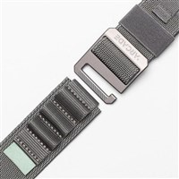 Hardware Alu Belt - Charcoal