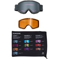Helix 2.0 Goggle - Stealth Frame w/ Perceive Sunny Onyx + Amber Lenses (222571068B)