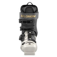 Women's S/Pro Supra S BOA 105 W Ski Boots - Gray Aurora / Black / Gold Met