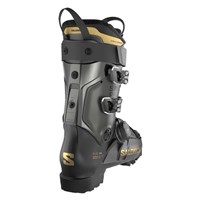 Women's S/Pro Supra S BOA 95 W Ski Boots - Black / Beluga Met / Gold Met