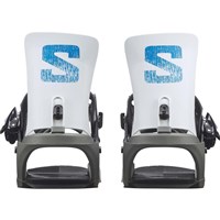 Unisex Rhythm Snowboard Bindings - Grey Race Blue