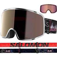 Sentry Pro Sigma Goggle - Silver Frame w/ Sigma Gun Metal + Sigma Light Blue Lenses (L47897300)