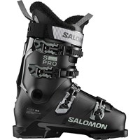 Women's S/Pro Delta 90 W Ski Boots - Black / Black / Clearly Aqua
