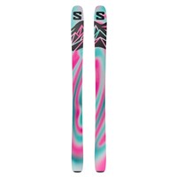 Saloomon QST 106 Skis - Black / Equipe Red / Almond Milk