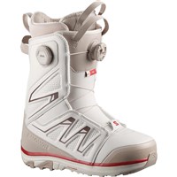 Women's Ivy Boa SJ Boa Snowboard Boots - Almond Milk / White Pepper / Haute Red