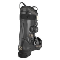 Women's S/Pro Alpha C BOA 85 W Ski Boots - Black / Dark Grey Met / Light Bronze Met