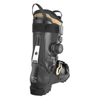 Women's S/Pro Alpha C BOA 95 W Ski Boots - Black / Gold Met / Dark Grey Met
