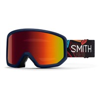 Transfer Goggle - Midnight Geo Alpine Frame w/ Red Sol-X Mirror Lens (M004523WS99C1)