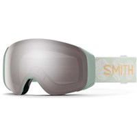 4D Mag S Google - Soft Grass Waves Frame w/ CP Sun Platinum Mirror + CP Storm Blue Lenses (M007603VQ995T)
