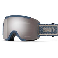 Squad Goggle - Future Grey Warm Steel Frame w/ CP Sun Platinum Mirror + CP Storm Blue Lenses (M007883W0995T)