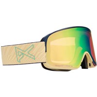 M6 Goggles (with bonus lens) - Beechwood Frame w/ Perc. Variable Green + Perc. Cloudy Pink Lenses (3054610FA7)