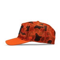 Odysea Retro Hydro - Unstructured DuraLink Mesh Snapback Hat - Safety Orange
