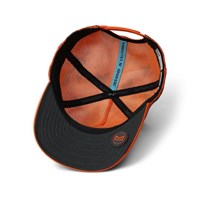 Odysea Retro Hydro - Unstructured DuraLink Mesh Snapback Hat - Safety Orange