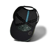 Odysea Stacked Hydro - Performance Snapback Hat - Watercolor Camo