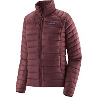 Women's Down Sweater - Dark Ruby