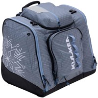 Powder Trekker Ski Boot Backpack - Lilac Stripes / Indigo / Ice Blue