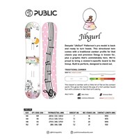 Jibgurl Women's Park & Freestyle Snowboard - 140