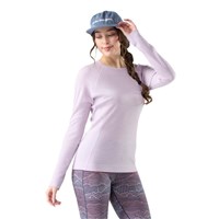 Women's Merino 250 Base Layer Crew - Lavender Sky Heather