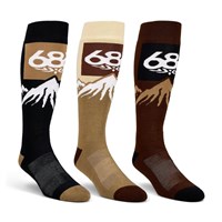 Men's Snow Caps Sock - 3 Pack