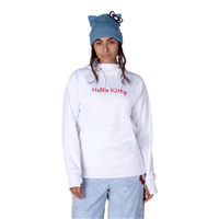Women's 686 x Hello Kitty Bonded Fleece Pullover Hoody - Hello Kitty White Red