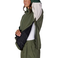 Women's Outline Shell Anorak - Fatigue Green Colorblock