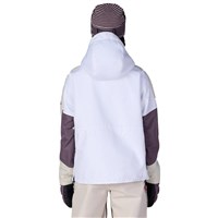 Women's Outline Shell Anorak - White Colorblock