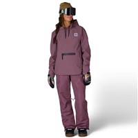 Women's Waterproof Hoody - Black Plum