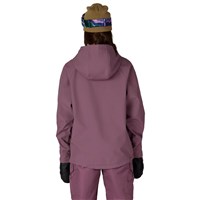 Women's Waterproof Hoody - Black Plum