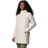 Women's Heavenly Long Hooded Jacket - Dark Stone
