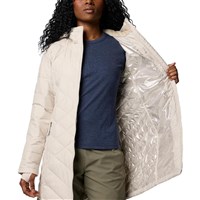 Women's Heavenly Long Hooded Jacket - Dark Stone