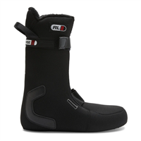 Women's Lotus Step On Boa Boots - Black / White