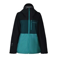 Women's Flylow Lucy Jacket - Black / Ponderosa Pine / Teal