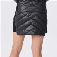 Women's Carving Skirt - Black Pointelle