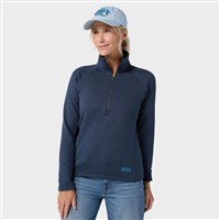 Women's Glide Power Stretch Half Zip - Mountain Shadow Heather
