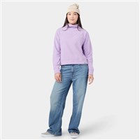 Women's Turpin Fleece Mockneck - Violet Echo Heather
