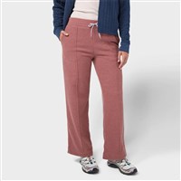 Women's Turpin Fleece Wide Leg Pant - Sierra Mauve Heather