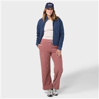 Women's Turpin Fleece Wide Leg Pant - Sierra Mauve Heather