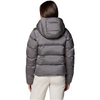 Women's Amaze Puff Hooded Jacket - Iron High Shine