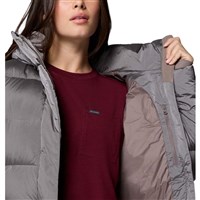 Women's Amaze Puff Hooded Jacket - Iron High Shine