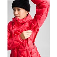 Women's [ak] Baker Down Hooded Jacket - Hot Tamale